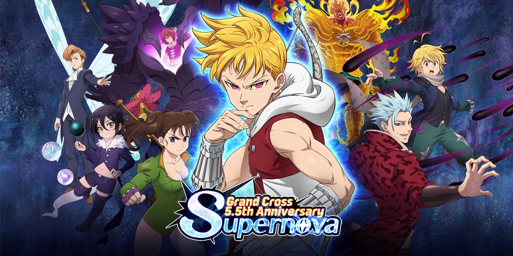 The Seven Deadly Sins: Grand Cross 5.5th-year anniversary adds new UR hero, guaranteed pulls and more