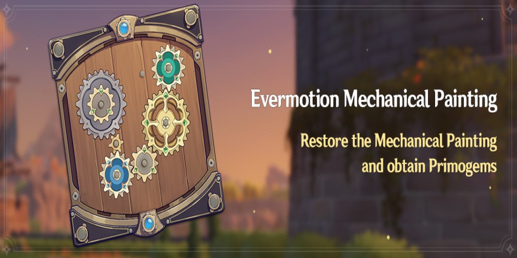 Genshin Impact's v2.8 is wrapping up with the Evermotion Mechanical Painting event