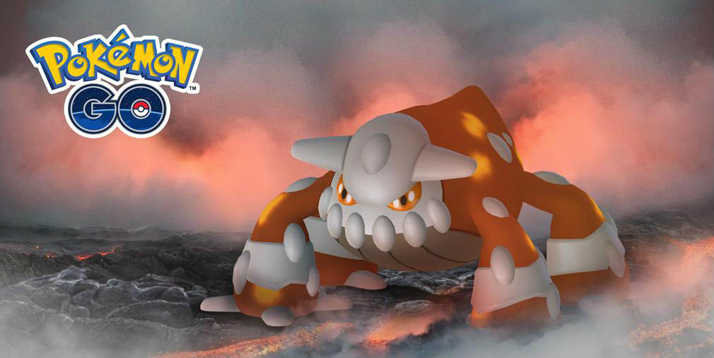 Heatran makes its legendary debut in Pokemon GO