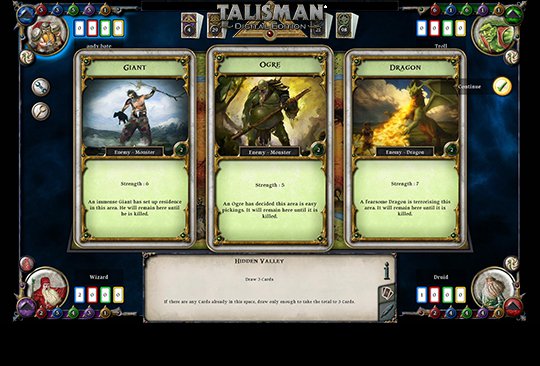 Talisman: Digital Edition is now being published by Asmodee, and a new update is coming