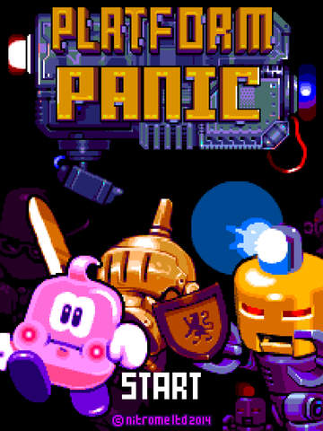 Platform Panic is a procedurally-generated and endless-running Mega Man, from Nitrome