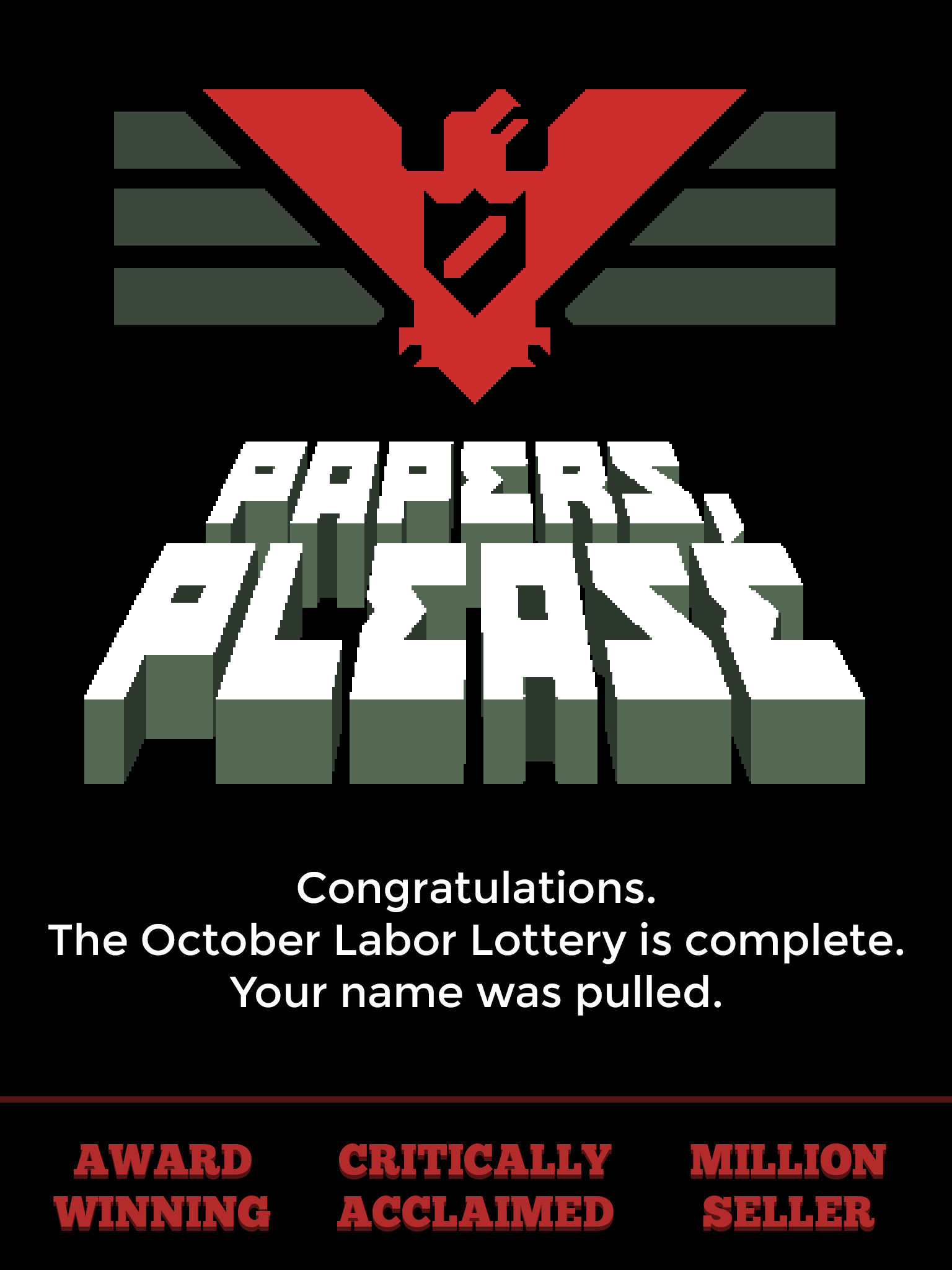 Papers, Please has made a speedy return to the App Store [Update]
