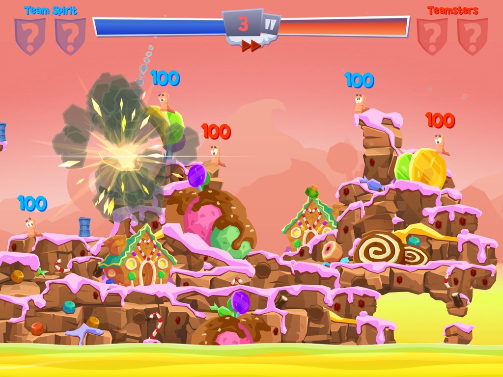 Out at midnight: Worms 4 is the latest instalment in the enormous battling franchise