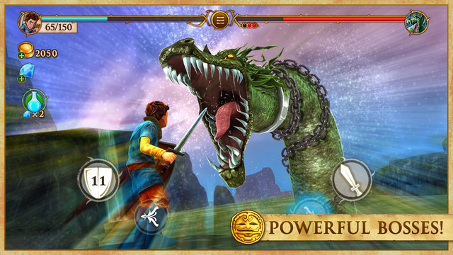 Open world fantasy hack-'n'-slasher Beast Quest lands its mighty foot on iOS and Android