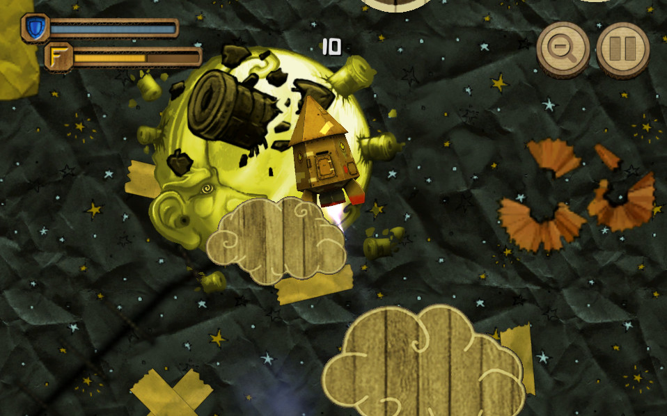 PaperLander, a tappy tilty game about rockets, mazes, and lasers is the winner of the Big Indie Pitch in Brighton