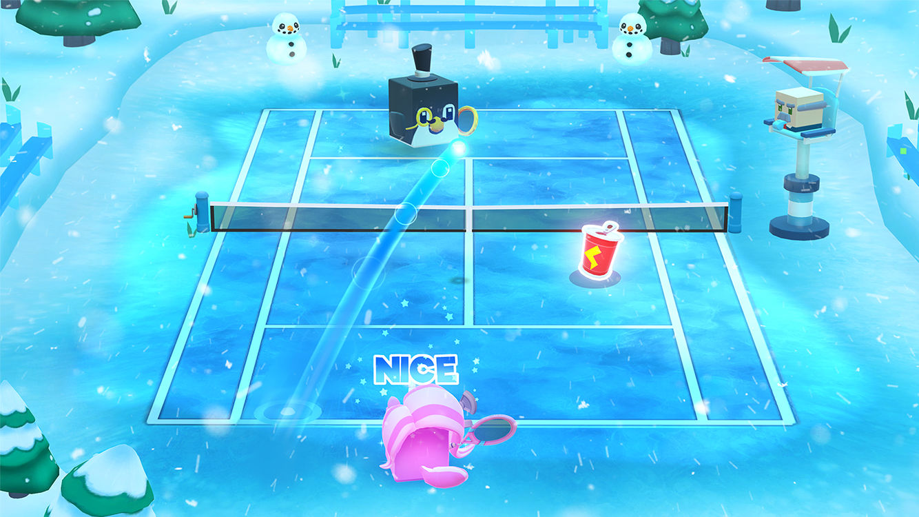 Tennis Bits is a gorgeous arcade take on tennis by the devs behind Catch the Ark
