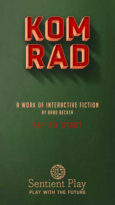 Soviet AI interactive fiction KOMRAD goes on sale for free