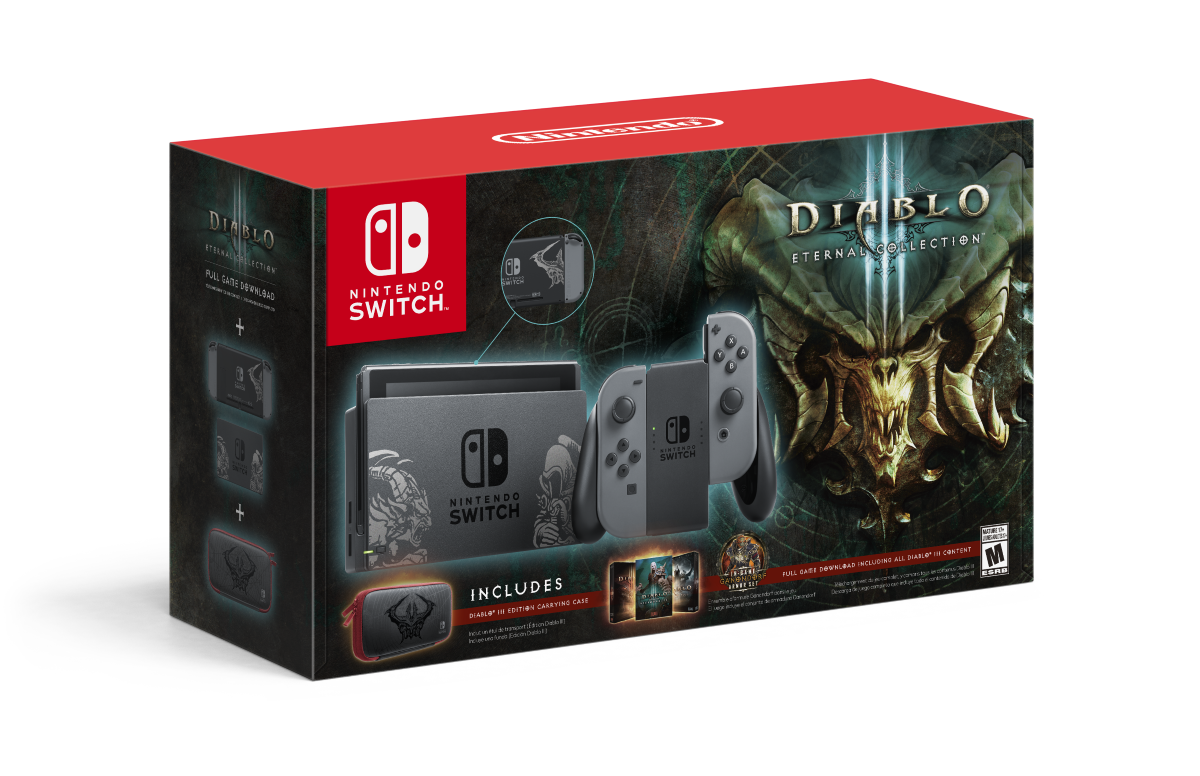 Diablo III's Switch release is getting its own gorgeous console bundle