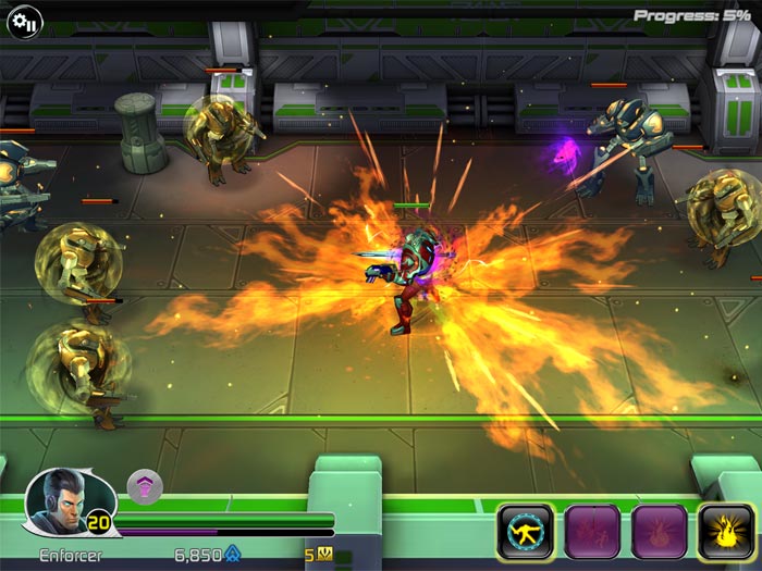 Echo Prime, Robot Entertainment's Silver Award winning sic-fi slasher, is on sale for iPad and iPhone