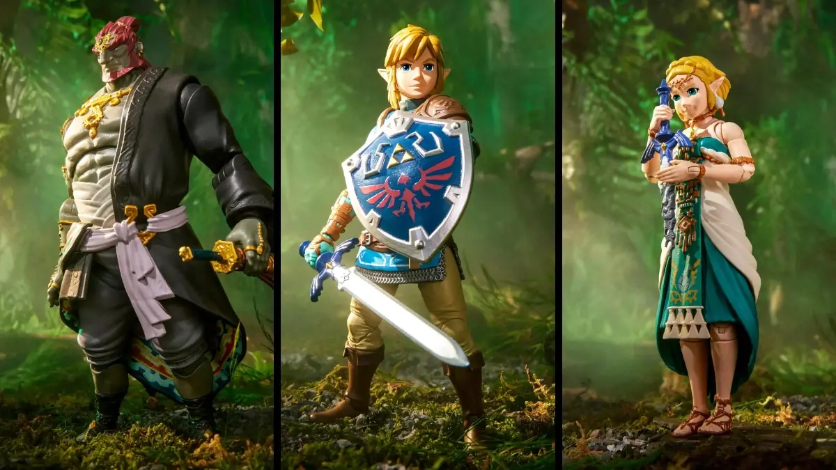 Hasbro reveals The Legend of Zelda figures based on Tears of the Kingdom, launching in 2027