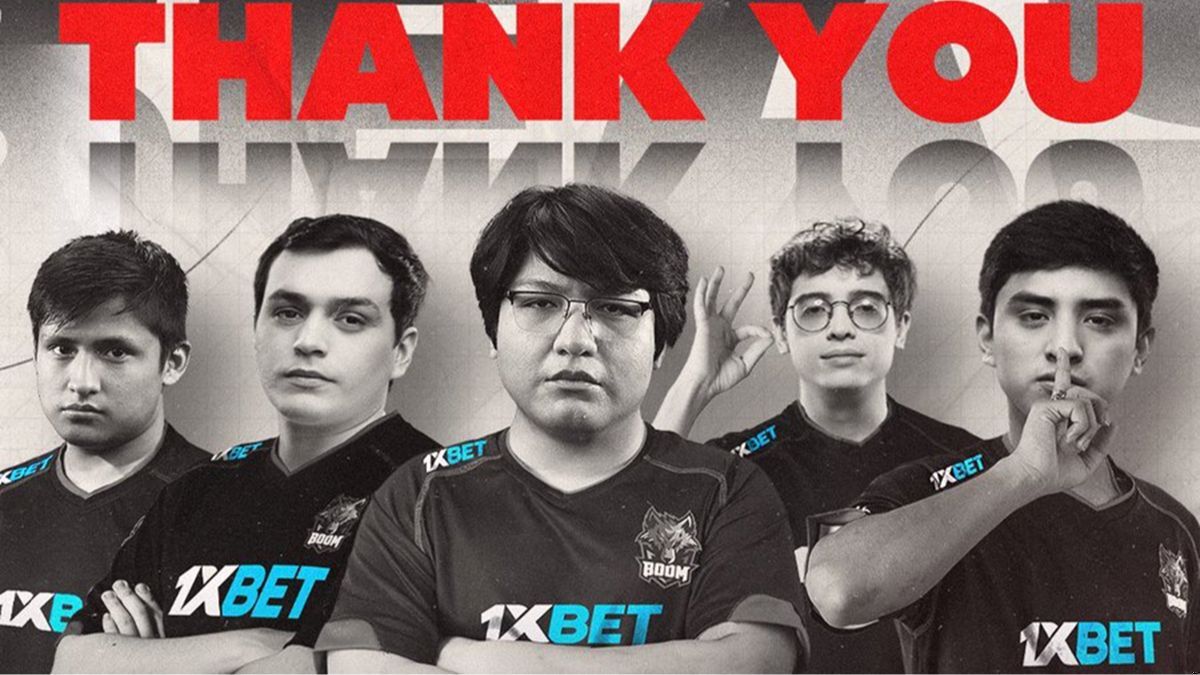BOOM Esports drop roster after one month