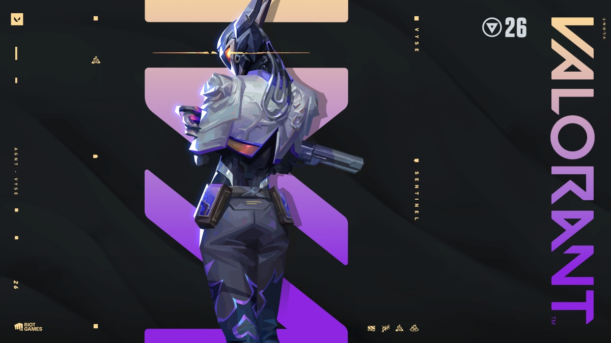 Everything you need to know about Vyse, VALORANT's newest Sentinel releasing on August 28
