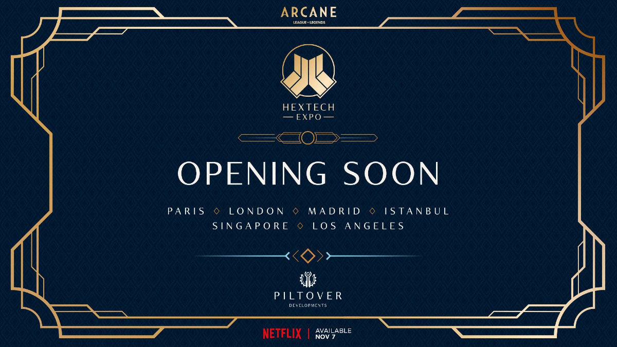 Riot Games introduces Hextech technology across various cities in conjunction with Arcane