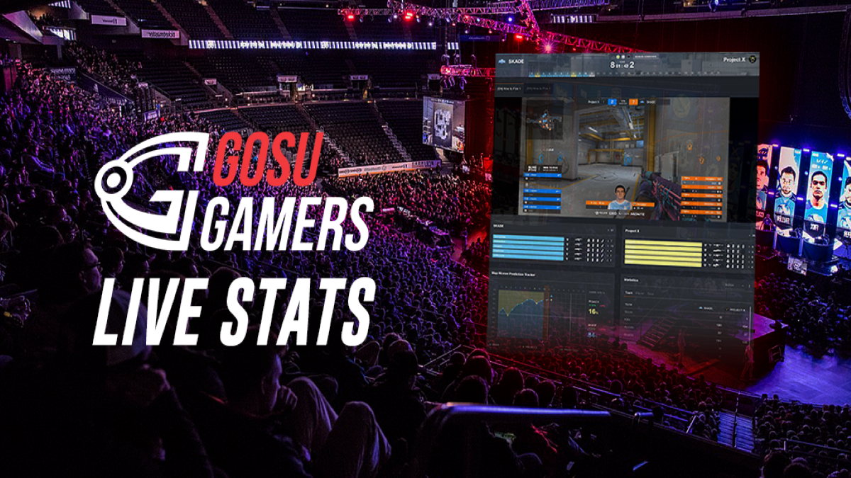 Stats galore when you catch the live streams with GosuGamers