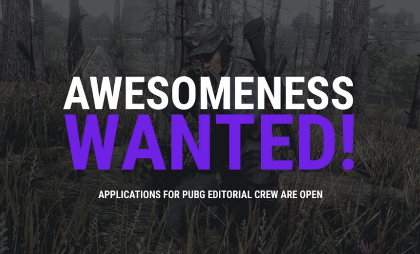 GosuGamers is recruiting PUBG editorial crew members
