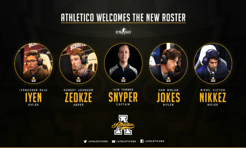 Athletico sign new roster
