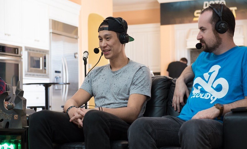 Jeremy Lin appearance in ELEAGUE’s Road To The International Dota 2 Championships final episode