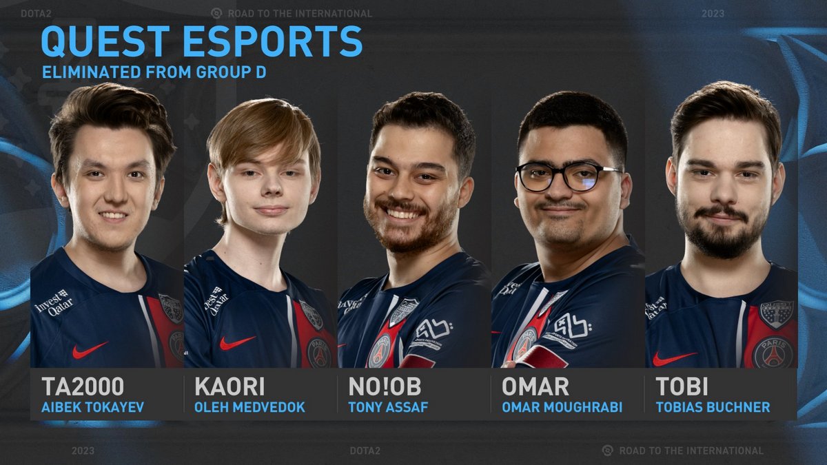PSG Quest fall short on the Road to the International 2023