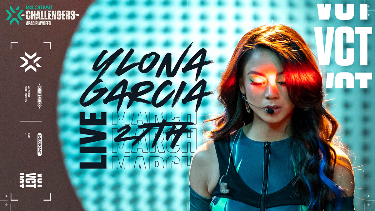 Ylona Garcia to Perform at the VCT APAC Challengers Stage 1 Playoffs Finals
