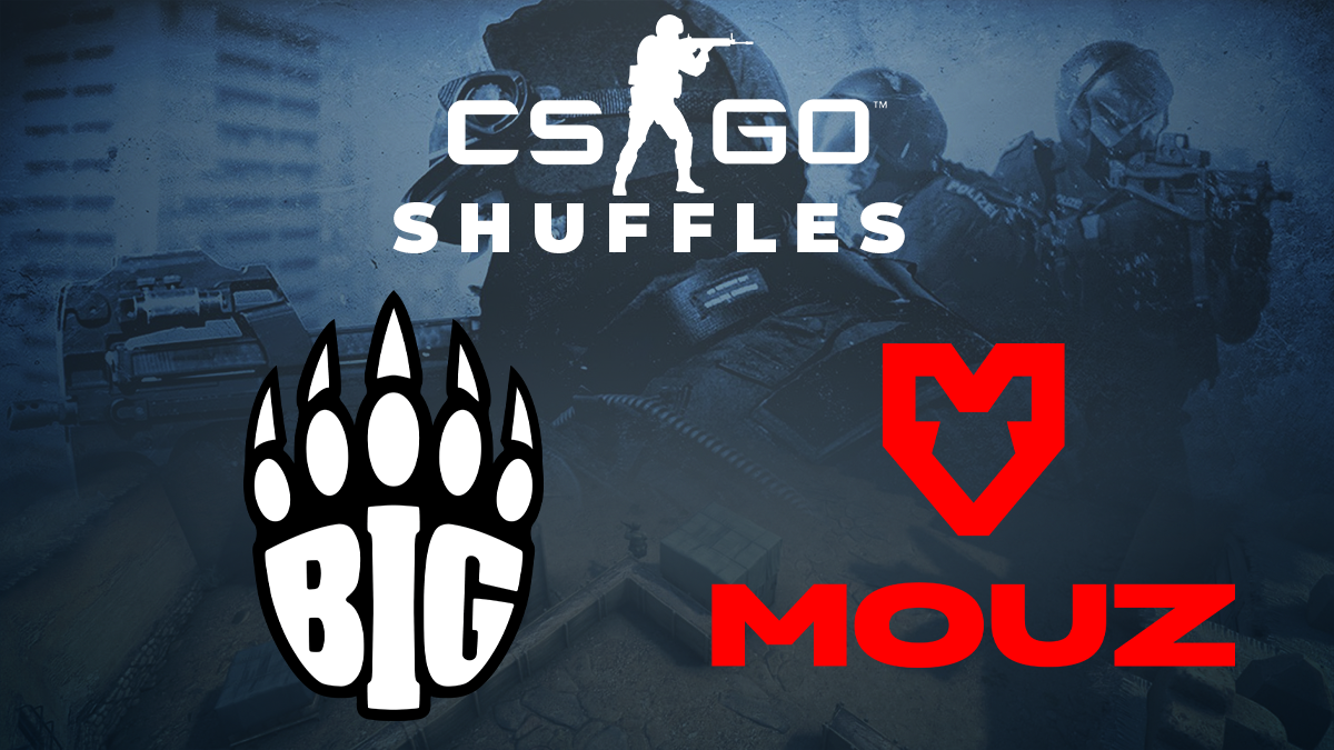CS:GO Shuffles: NBK made inactive by MOUZ,  JDC promoted from the academy team