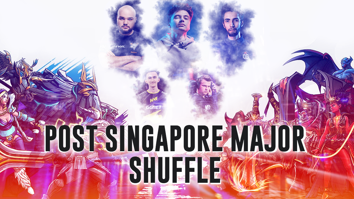 Post Singapore Major shuffle log: Confirmed roster changes for DPC Season 2 