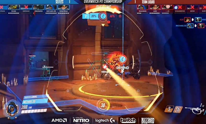 Overwatch Pit Championship NA Playoffs Day 1 - Selfless advances to NA Upper Bracket Final