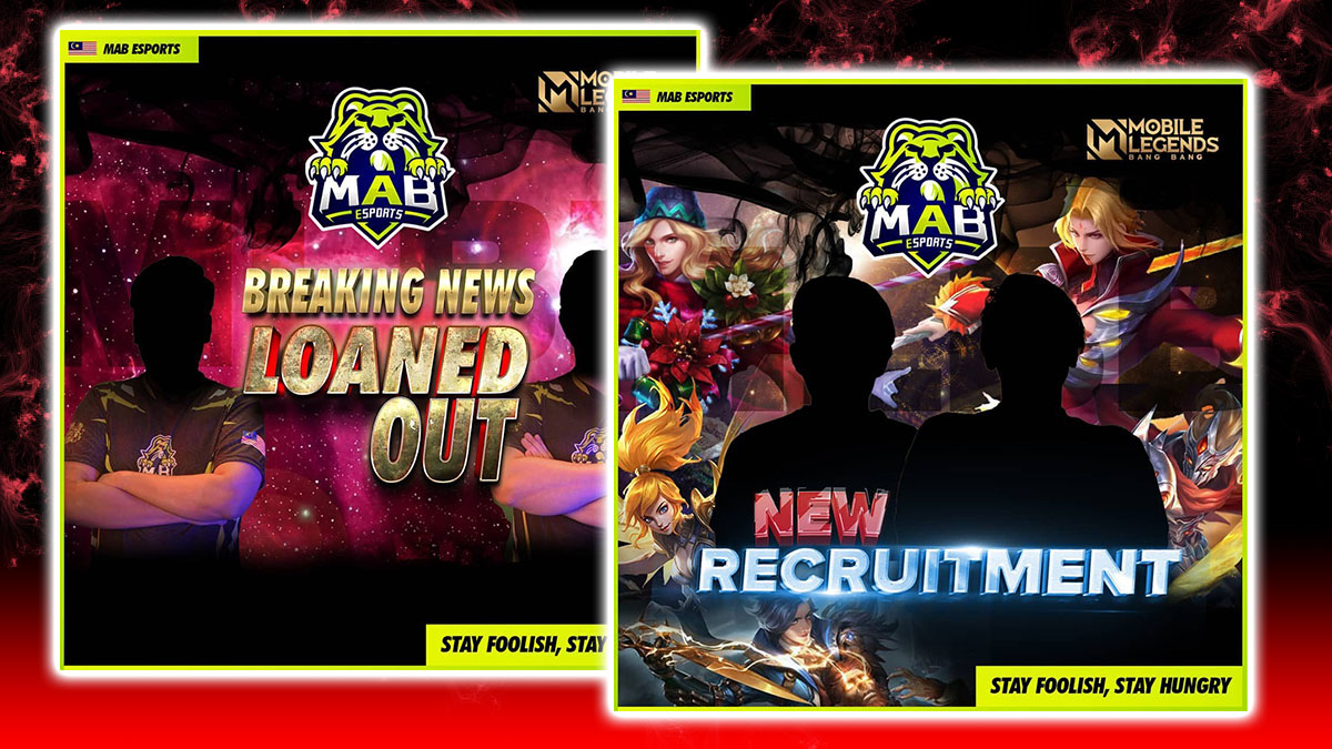 MAB Esports moves players around for the upcoming season