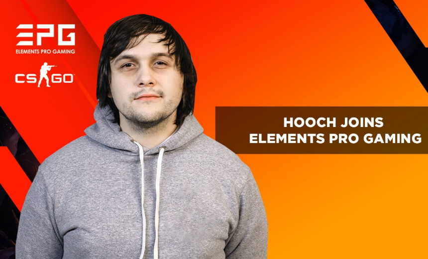 Elements Pro Gaming sign hooch
