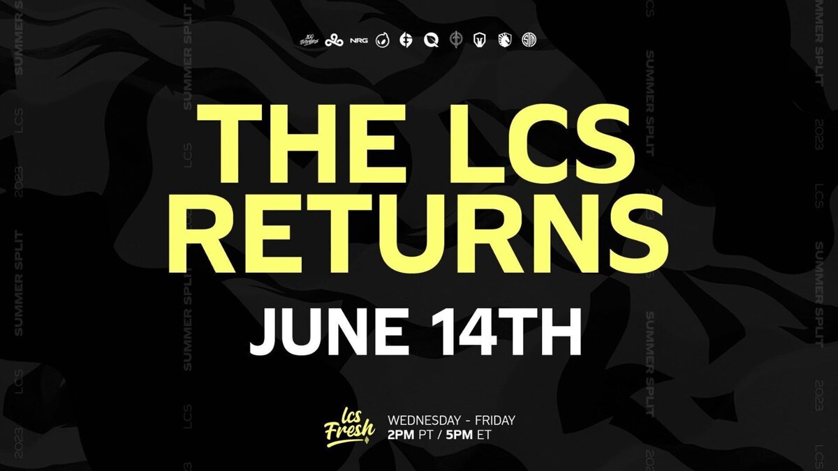 The LCS Summer Split start date is confirmed after Riot Games and the LCSPA agreed terms