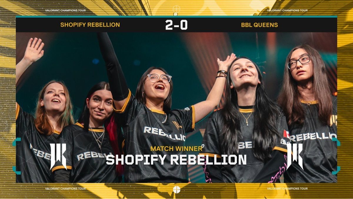 Shopify Rebellion secure Upper Bracket Final spot
