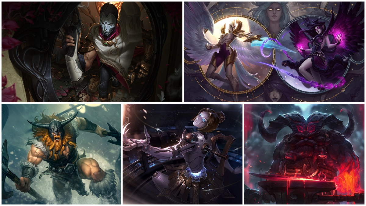 The current top meta Champions in League of Legends