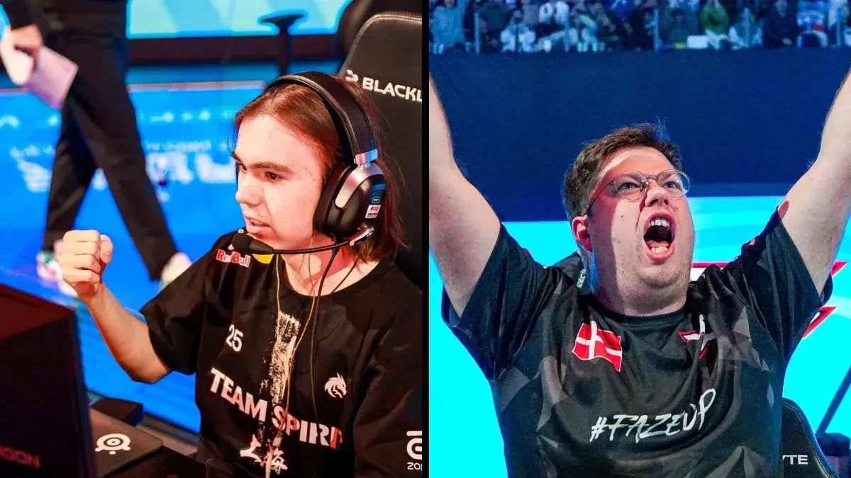 Team Spirit and FaZe Clan to face off in CS2 Shanghai Major grand finals
