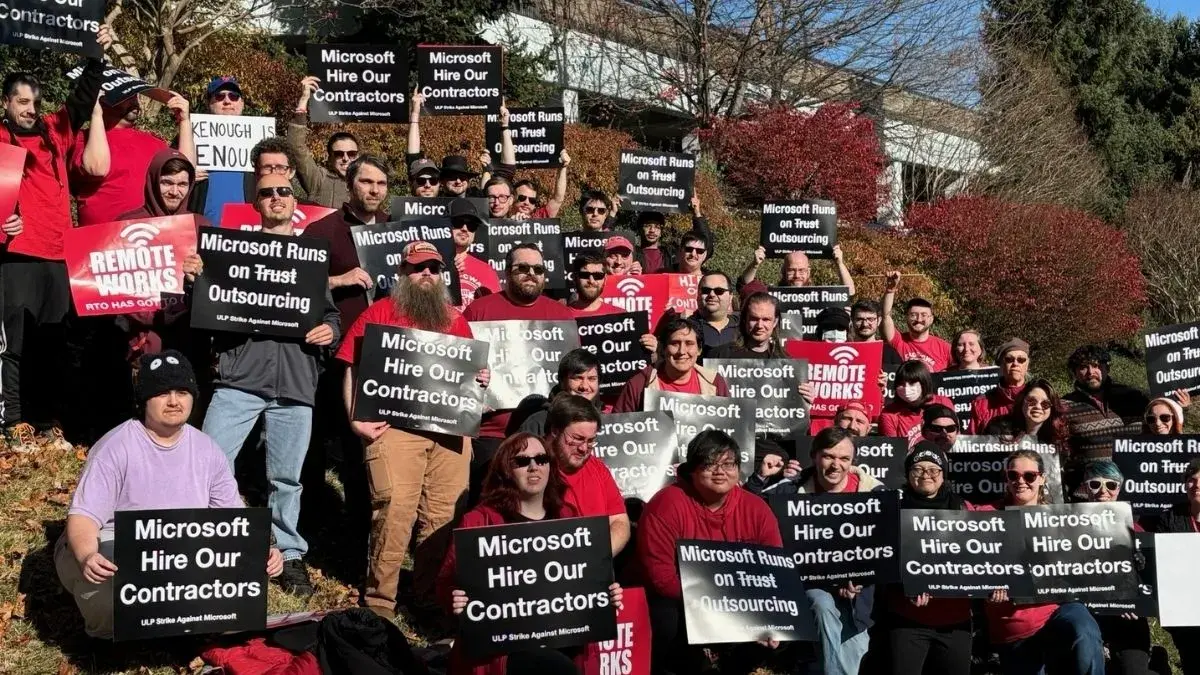 One of the biggest videogame unions in America went on strike against Microsoft