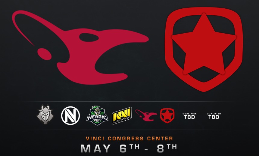 DreamHack ASTRO Open: Tours 2017 - Gambit & mousesports complete invited team list