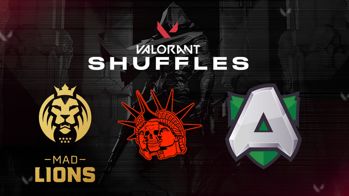 VALORANT Shuffles: MAD Lions to enter the VALORANT space as they exit CS:GO
