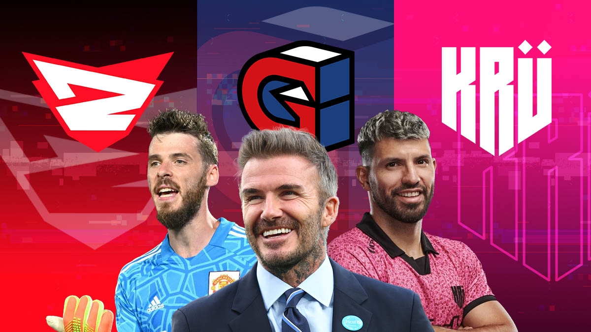 Professional football players with their own esports teams