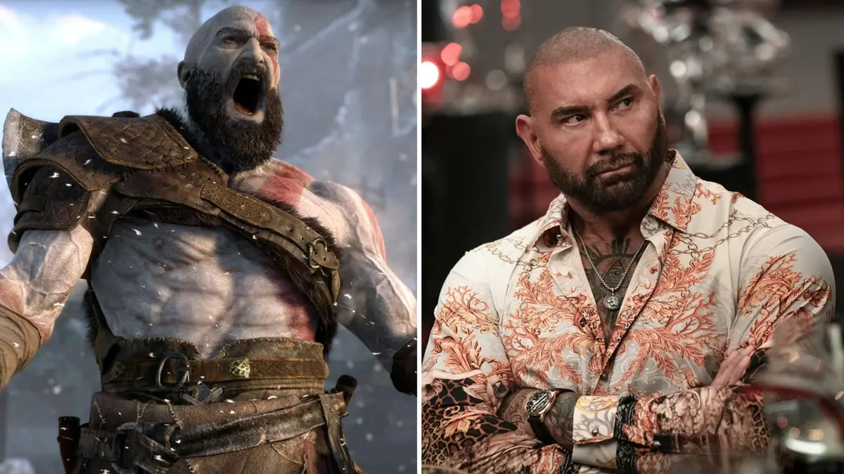 Dave Bautista in talks to play Kratos in Amazon's God of War series, replacing Ryan Hurst