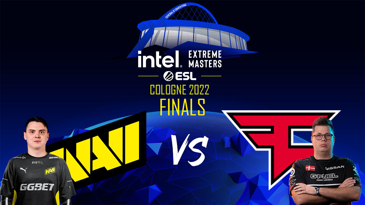 IEM Cologne 2022: NAVI and FaZe meet again in a grand final in less than two months