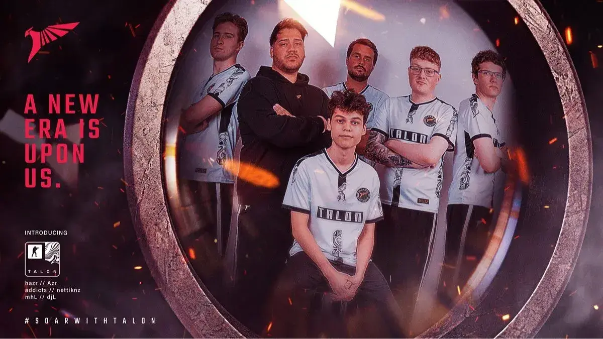 Talon reveals Counter Strike 2 roster with former NIP's coach