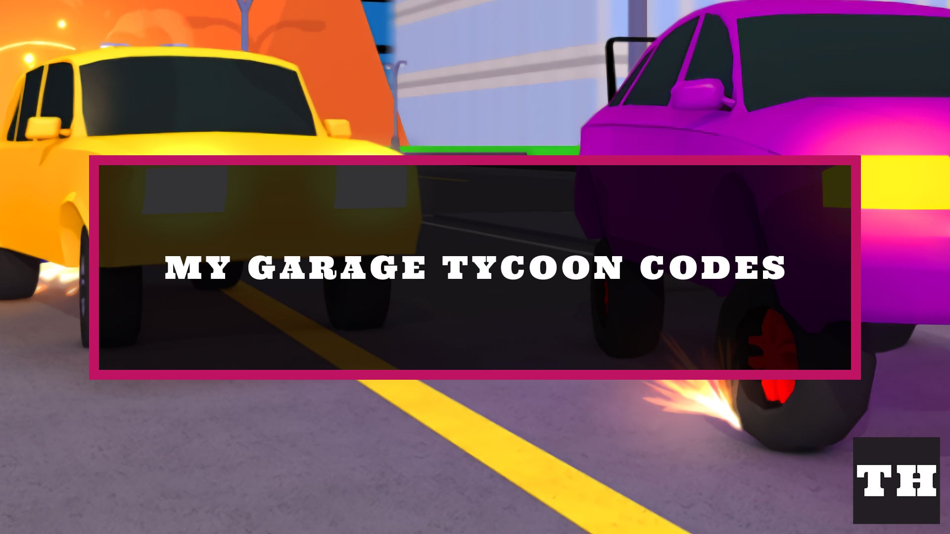 My Garage Tycoon Codes